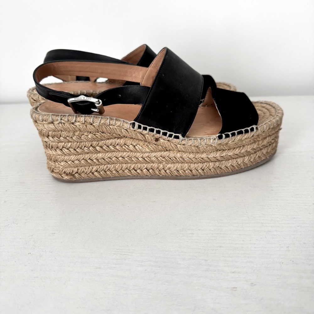 Rag & Bone Espadrille Sandals Sz 7.5 - Picture 7 of 9
